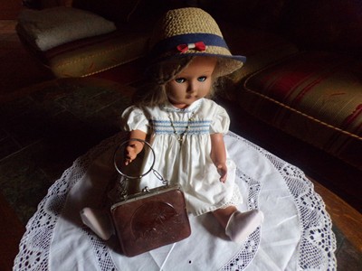 Ancien petit berceau,poupée ancienne,accessoires,jumeau,Bru,Steiner