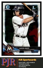 2018 Bowman Chrome #BCP5 Aaron Knapp Marlins  BUY 4 - 35% OFF