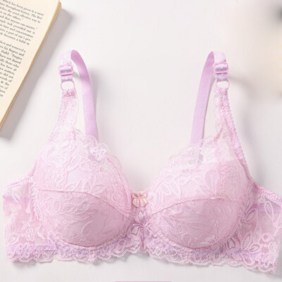 Hot Women Bras Lace Maiden Lingerie Deep V Push Up Bra Underwire Brassiere Tops