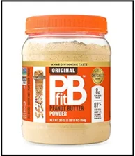 Original PB Fit Peanut Butter Powder All Natural Gluten Free Protein 30 OZ