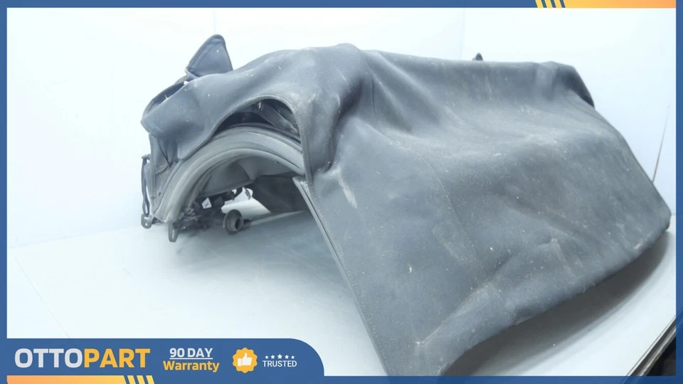 06-09 Pontiac Solstice convertible techo blando conjunto OEM negro Foto 2 de 4