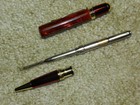 Red Theme Twist Pen with a “Marinara Sauce” Body and Red & Gold Trim, Black Ink — photo 8