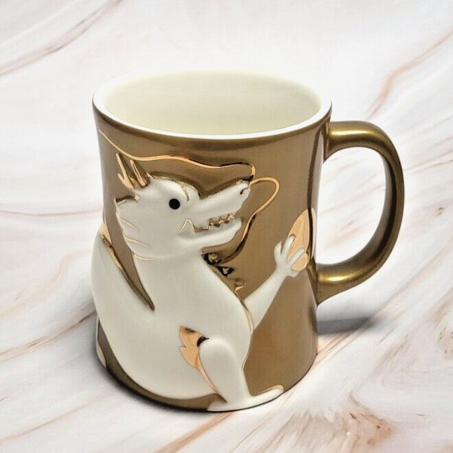 Mug Starbucks Corée HolidayFriends 2024 – Édition Limitée Noël – Chien 237 Ml