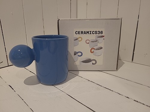 Cerámica 36 - Taza Cerámica Arco 300ml Azul. - Imagen 6 de 6