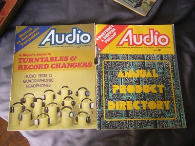 Audio Magazines Collection Audio Magazine, Annual Product Directory, October 1974 & 1973 Lot | eBay