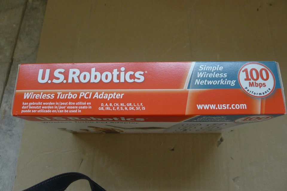 US Robotics Wireless Turbo PCI Adapter. Model 5416 - Image 2 of 2