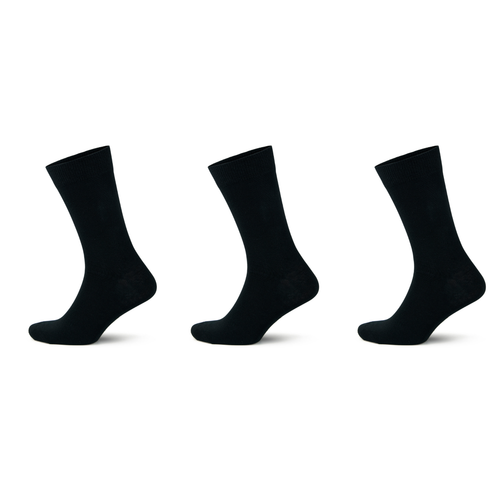 Mens Black Cotton Socks 6 pairs multipack plain black socks luxury comfortable eBay