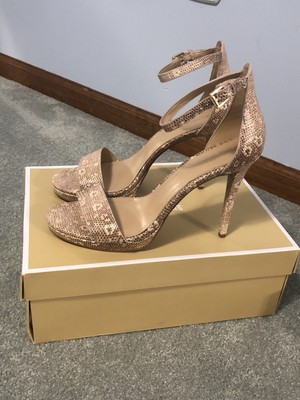 hutton suede sandal michael kors