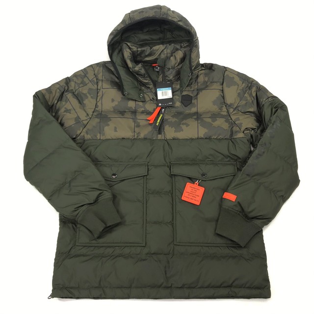 Men's Nike X Lebron James Camo Down Fill Puffer Hooded Jacket Large L for sale online | eBay