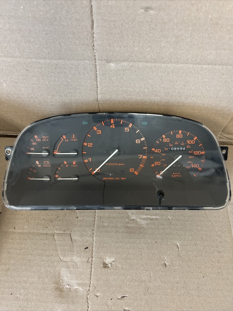 1986 - 88 Mazda Rx7 FC Turbo II Gauge cluster M/T 108k Miles | eBay