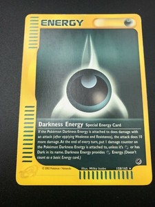 Darkness Energy RARE 158/165 Pokemon Expedition E Series Vintage NM 2002