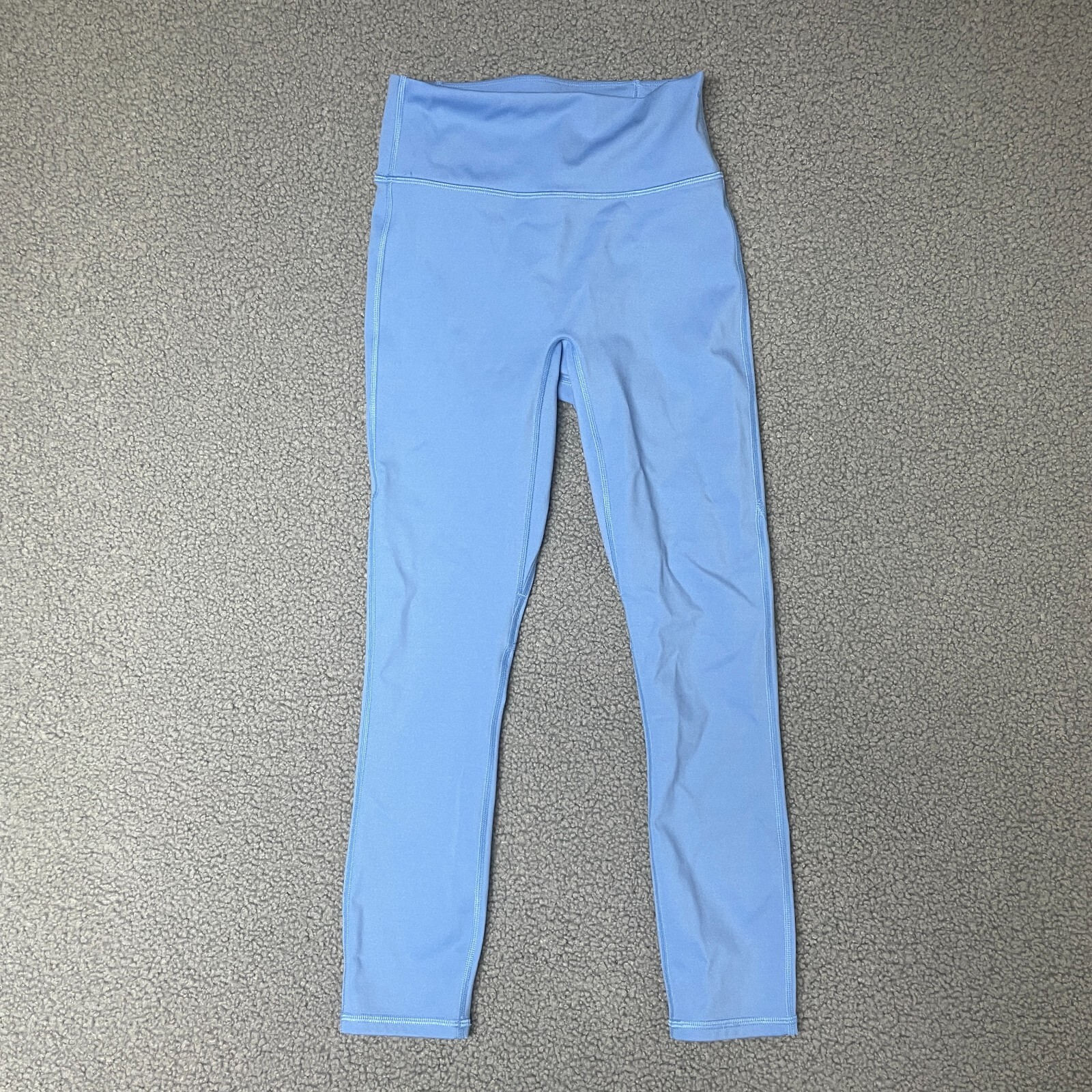 Fabletics High Waisted Size Small Light Blue ankl… - image 1