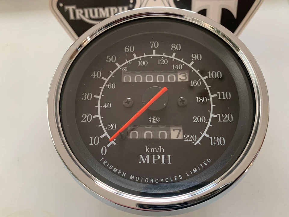 Triumph Thunderbird 900 NEW 130 MPH CEV Speedo HINCKLEY Adventurer - Image 2 of 4