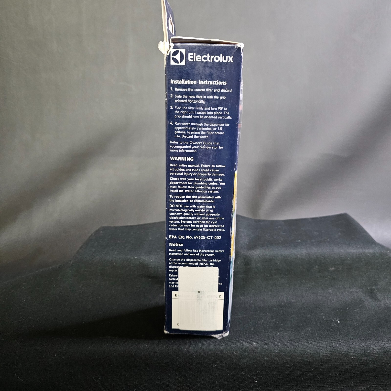 NEW Electrolux EWF02 Pure Advantage Ultra Water & Ice Maker Filter Replacement