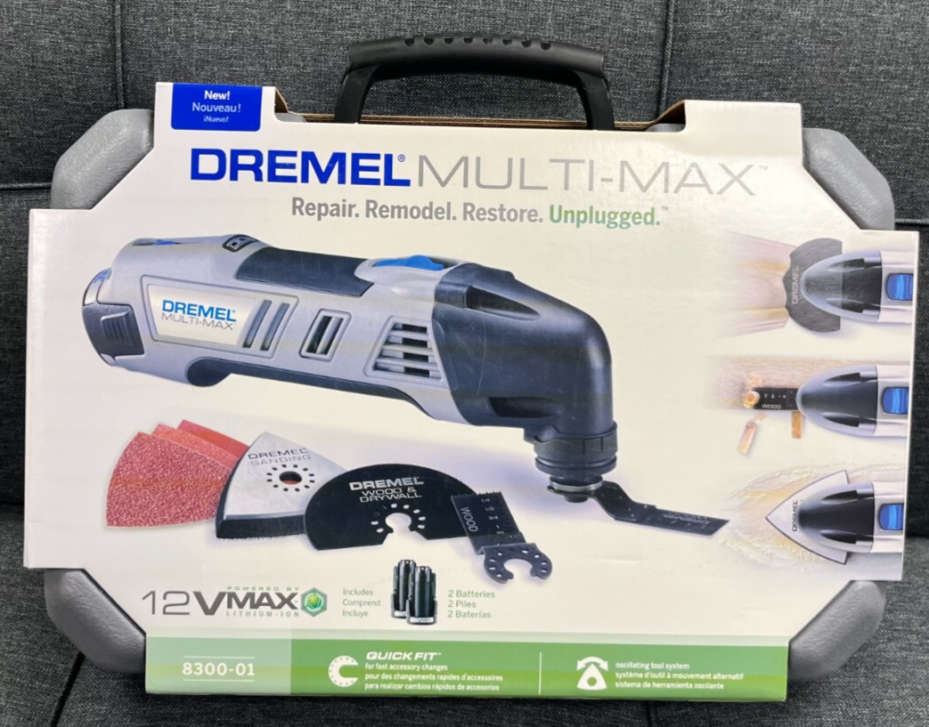Dremel 8300-01 Cordless 12V Multi-Max Oscillating Tool Kit Brand