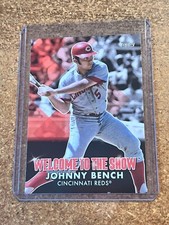 2022 Topps Baseball Welcome to the Show # WTTS-44 Johnny Bench