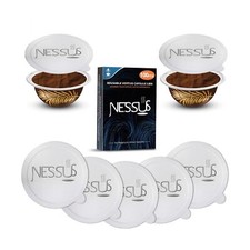 Nessus 100 PCS Original Aluminum Foil Lids from Vertuo Reusable Pods Kit, AL...