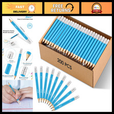 Mini Golf Pencils with Eraser, 2 HB Pre-Sharpened, 200 Count - Perfect for Scho