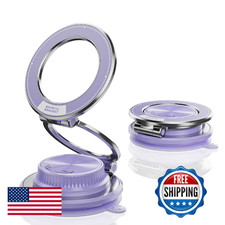 ETODBUWS Ultra-Thin Vacuum Magnetic Car Phone Holder for MagSafe 108 LBS Stronge