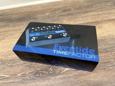 Eventide TimeFactor Digital Delay Time Factor Guitar Effect Pedal + Power Supply