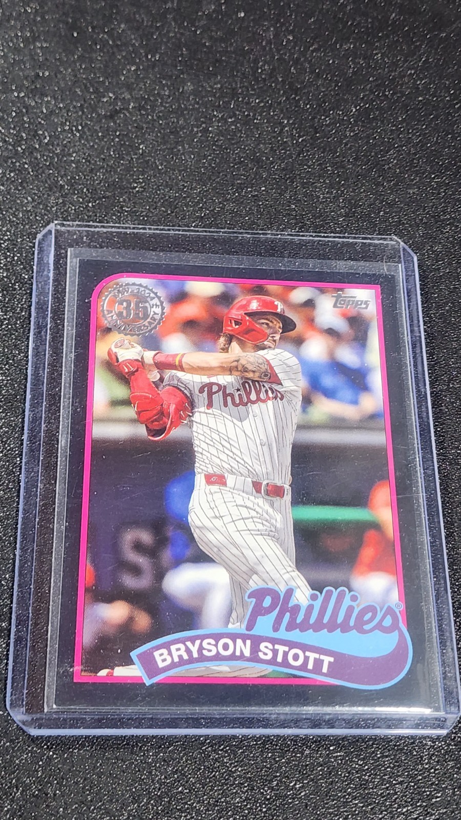 2024 Topps Update Series - 1989 Topps Baseball Bryson Stott #89US-25 Black /299