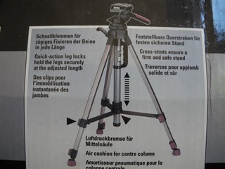 hama Foto /Videostativ 3D Panoramakopf Wasserwaage 3tlg. Beine kompakt OVP