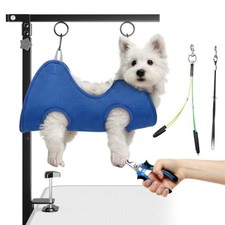 Dog Grooming Arm for Table, for Small Dogs, with Hammock  Haunch Holder