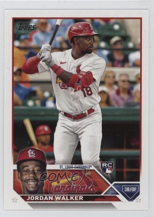 2023 Topps Series 2 Jordan Walker #344 6x9