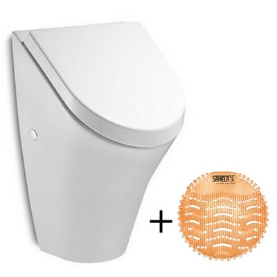 Pissoir ROCA NEXO Urinal Absaugeurinal mit SoftClose Deckel & Duftsieb weiß