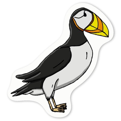 Aufkleber Sticker ''Puffin'' (DW024622)