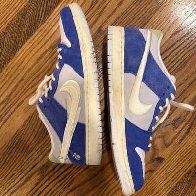 Nike Dunk Low Pro SB x Fly Streetwear Gardenia Size 11.5 DQ5130-400