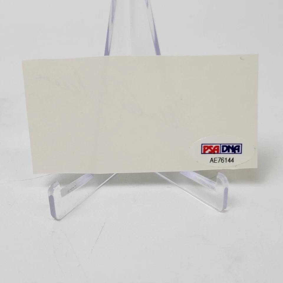 MIKE GARCIA CUT / INDEX CARD AUTO PSA/DNA AUTO AE76144 - Image 3 of 4