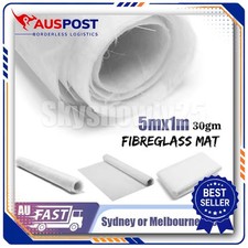Fibreglass Chopped Strand Mat CSM 30g 5m x 1m Ideal for GRP Resin Projects