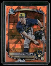 2025 Bowman Draft #BDC-149 Sean Episcope Sapphire Orange /25