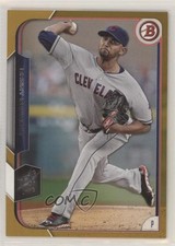 2015 Bowman Gold 5/50 Danny Salazar #10 fm0