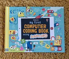 Usborne My First Computer Coding Book Using ScratchJr HC Age 4-8