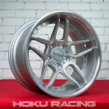 4x 18 Ac Schnitzer Style Hx030 5x120 Wheels Silver For Bmw E34 E38 E39 E60