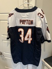 Men’s Nike Walter Payton #34 Chicago Bears on the field jersey white XXL NWT