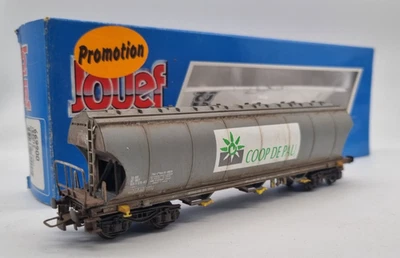 Wagon trémie céréalier COOP DE PAU SNCF JOUEF 669900 HO 1/87 train électrique - Photo 1/4