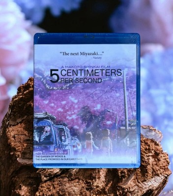 5 Centimeters per Second (2007) Anime Blu-ray Sealed OOP