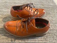 Boys 1 Kids Youth Oxford Shoes Classic Cap Toe Dress Shoes Party Wedding Shoes