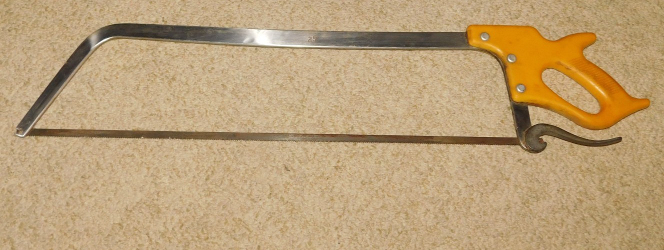 Butcher Saw Meat and Bone Saw Meat Processing Hand Saw 25"