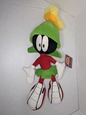 Marvin the Martian Plush Stuffed Character Toy 18  Nanco 2003 Looney Tunes READ