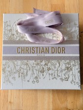 Christian Dior Paris Empty Pastel Purple Gift Box 8.5" x 8.5" x 4"