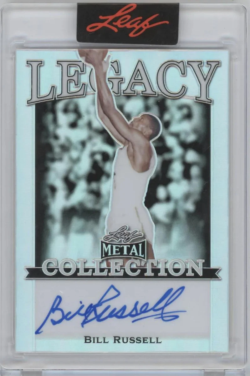 Bill Russell Autographed Basketball Trading Cards for sale | eBay