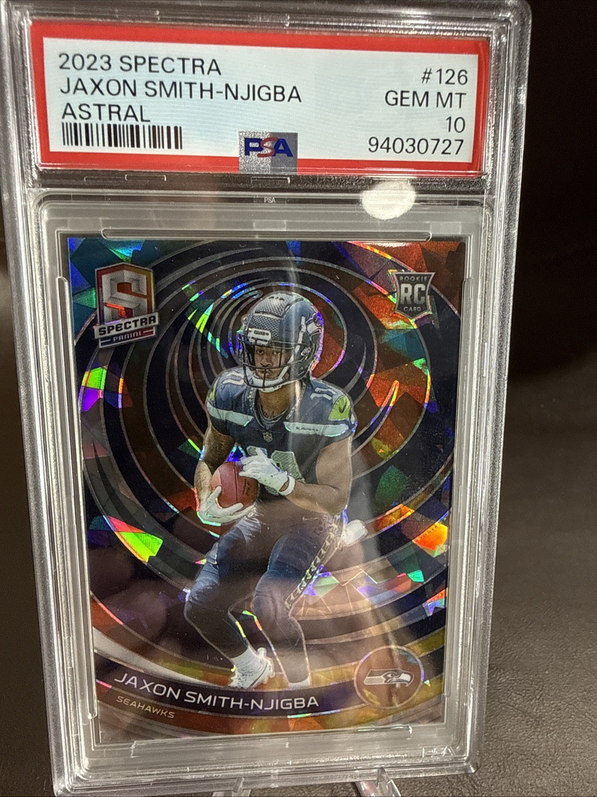 Jaxon Smith-Njigba Panini Spectra #126 Astral