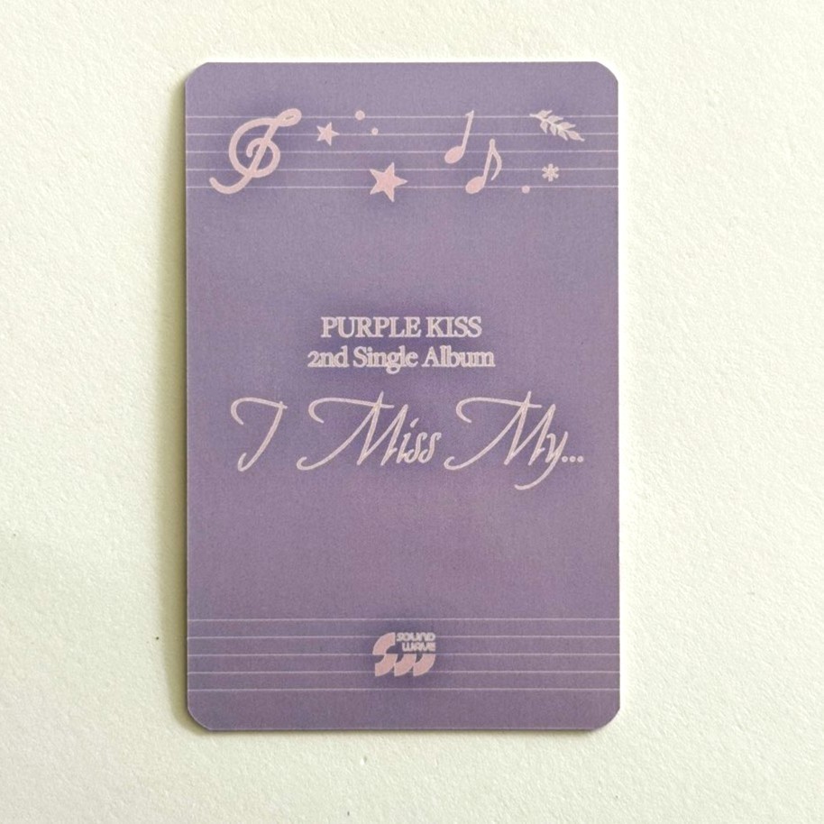 PURPLE KISS 2nd Single Album I Miss My Soundwave Fansign Event