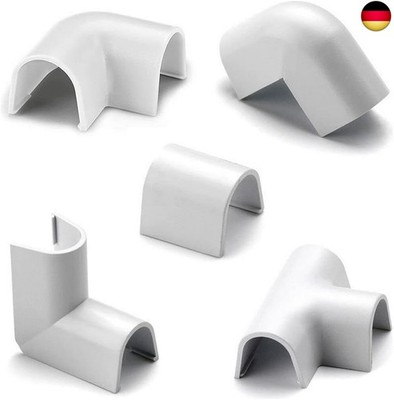 Cablefix Inofix Eck- und T-Gelenke für Rohre und Kabelkanäle 2201, weiß, 3210