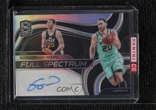 2020-21 Panini Spectra Full Spectrum Signatures 45/49 Gordon Hayward Auto 0qr0