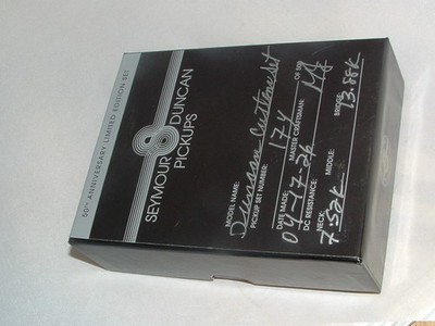 Seymour Duncan 50th Anniversary Limited Edition Duncan Custom Set #174 (Zebra)